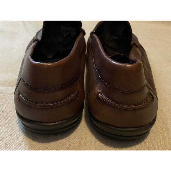 Moral Code x Donald Driver Shoes Mens Size 11 M Brown Leather Slip on Loafers - Picture 9 of 12